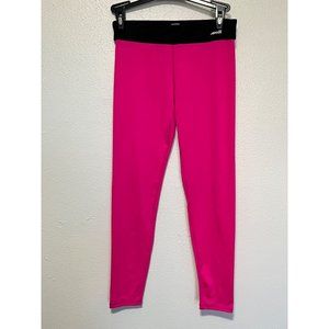 Avia Leggings Hot Pink and Black  Hydrowick Technology Girls size LG